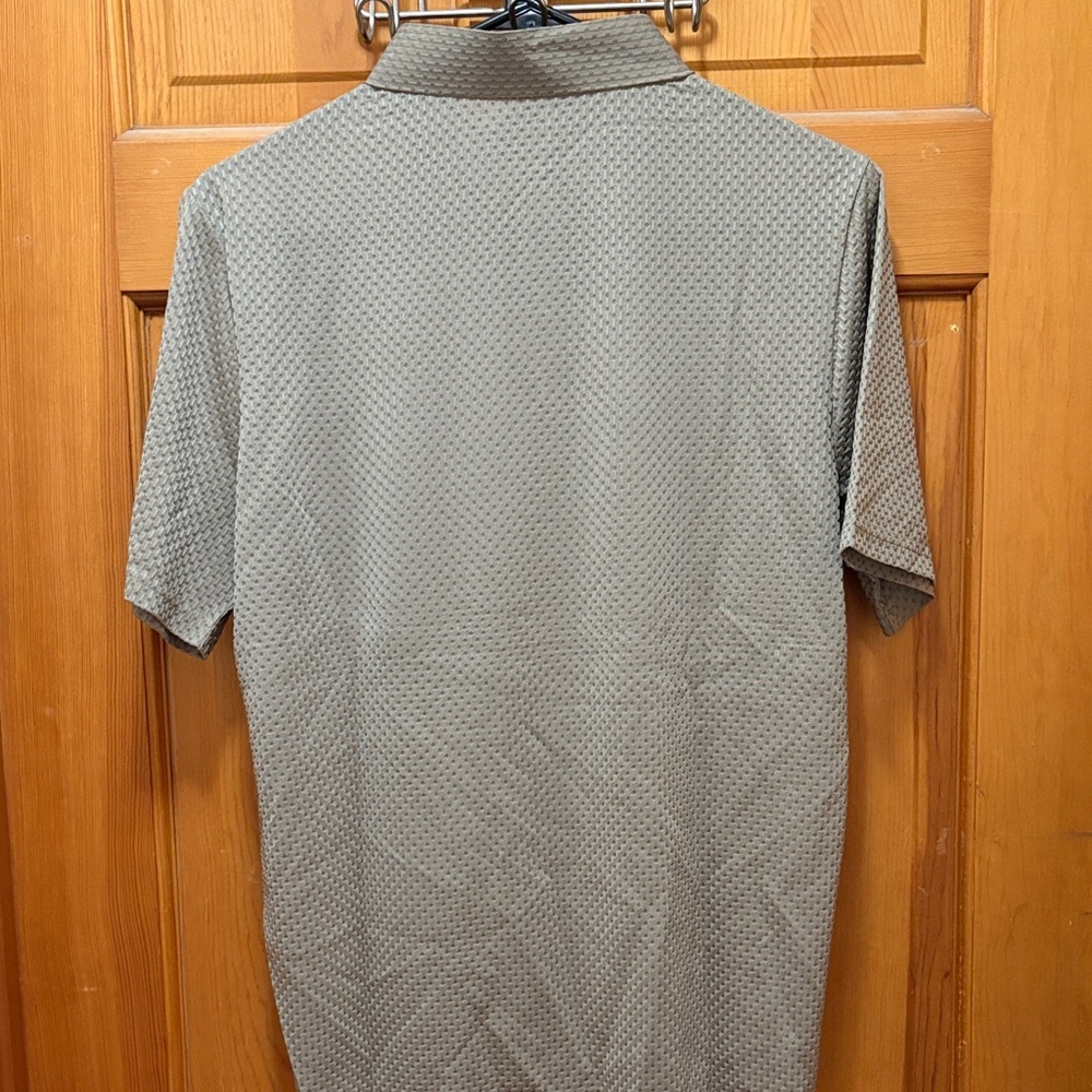 Men's Tan‎ Polo Shirt Lightweight Size S - Picture 2 of 3